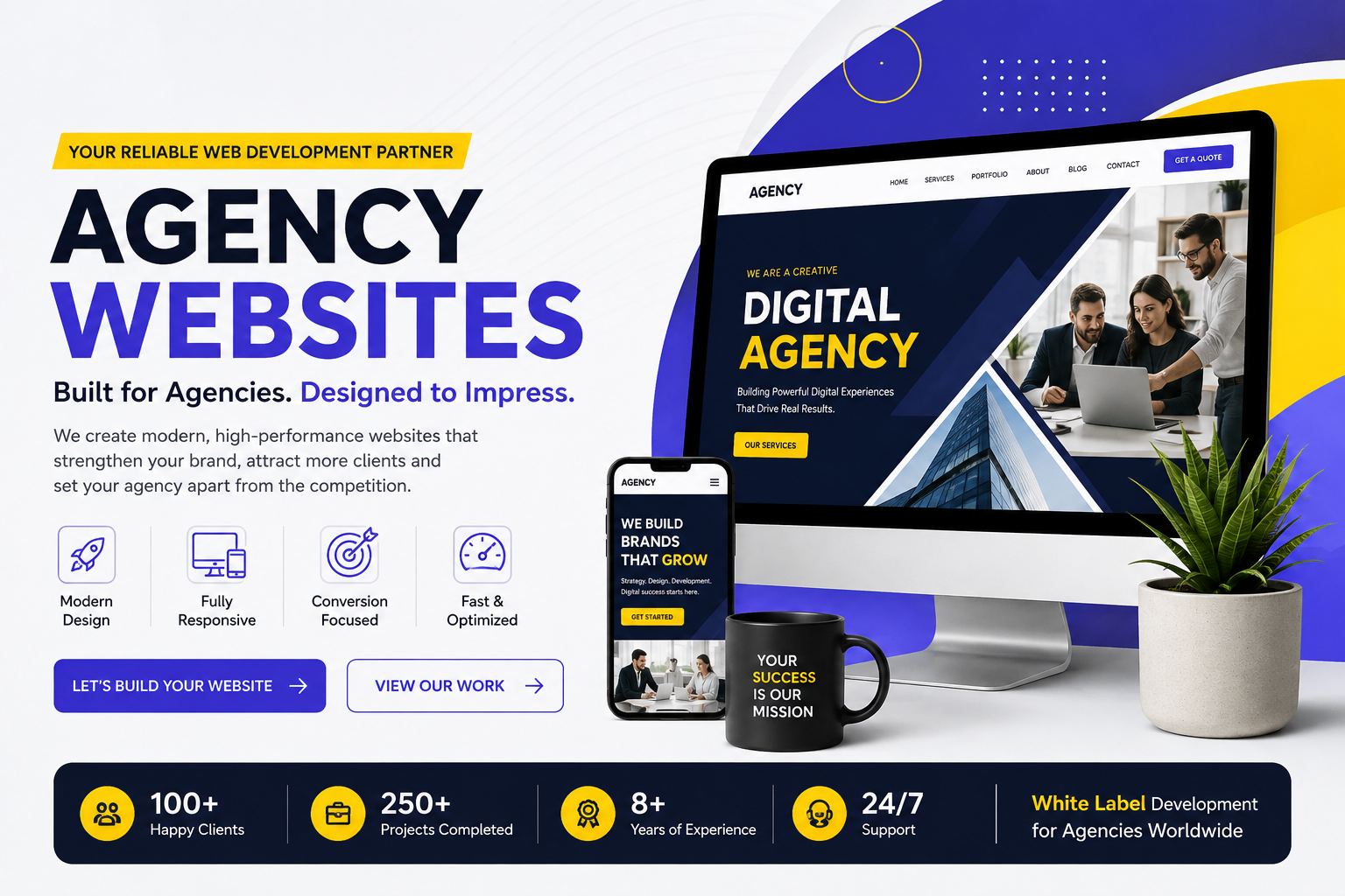 Agency Website development in New York